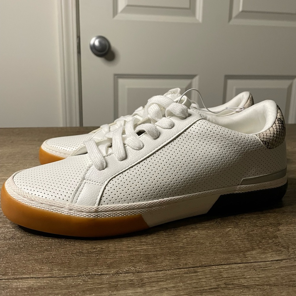 Multi Color White Sneakers